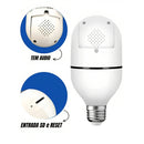 Câmera Ip Lâmpada Smart Wi-Fi Full Hd Visão Noturna